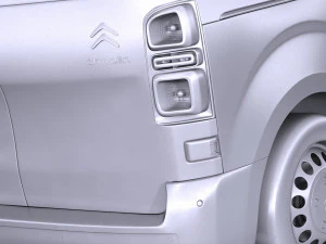 Citroen Jumpy 2018 3D Model