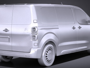 Citroen Jumpy 2018 3D Model