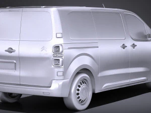 Citroen Jumpy 2018 3D Model