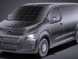 Citroen Jumpy 2018 3D Model