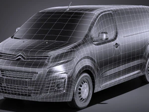 Citroen Jumpy 2018 3D Model