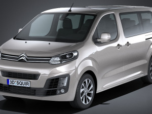 Citroen Spacetourer 2017 3D Model