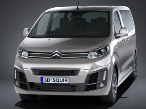 Citroen Spacetourer 2017 3D Model