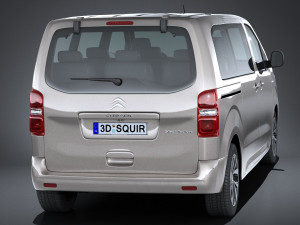 Citroen Spacetourer 2017 3D Model