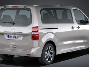 Citroen Spacetourer 2017 3D Model