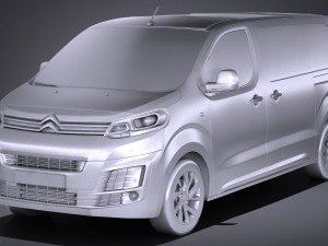 Citroen Spacetourer 2017 3D Model