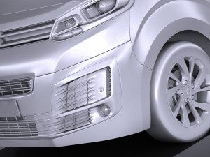 Citroen Spacetourer 2017 3D Model