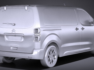 Citroen Spacetourer 2017 3D Model
