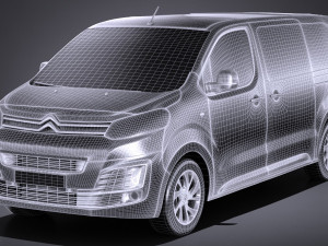 Citroen Spacetourer 2017 3D Model
