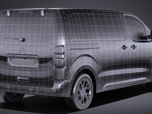 Citroen Spacetourer 2017 3D Model