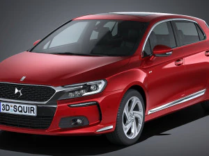 DS 4S 2017 Modelo 3D