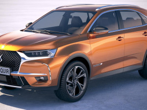 DS 7 Crossback 2018 3Dモデル
