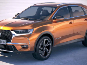 DS 7 Crossback 2018 Modelo 3D