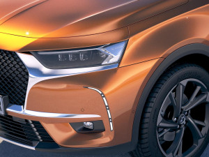 DS 7 Crossback 2018 3Dモデル