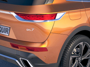 DS 7 Crossback 2018 3Dモデル