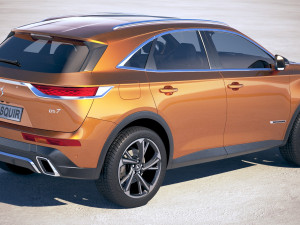 DS 7 Crossback 2018 3Dモデル