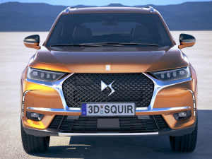 DS 7 Crossback 2018 3Dモデル