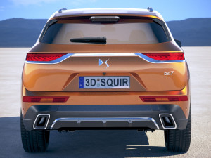 DS 7 Crossback 2018 3Dモデル