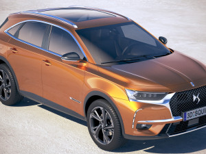 DS 7 Crossback 2018 3Dモデル