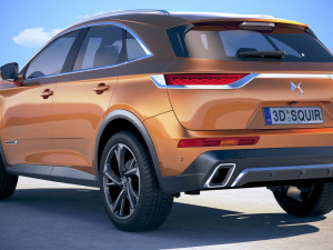 DS 7 Crossback 2018 3Dモデル