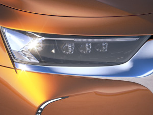 DS 7 Crossback 2018 3Dモデル