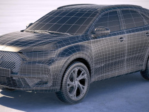 DS 7 Crossback 2018 3Dモデル