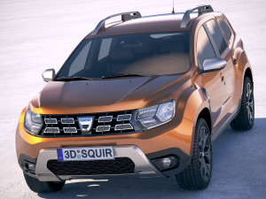 Dacia Duster 2018 Modelo 3D
