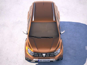Dacia Duster 2018 3D Model