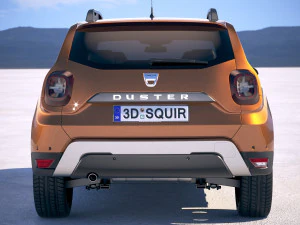 Dacia Duster 2018 3D Model