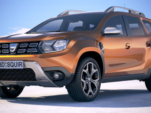 Dacia Duster 2018 Modelo 3D