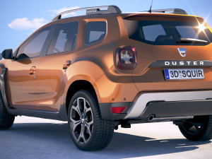 Dacia Duster 2018 Modelo 3D