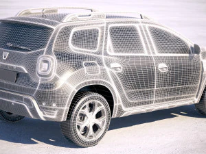Dacia Duster 2018 3D Model