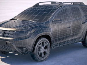 Dacia Duster 2018 3D Model