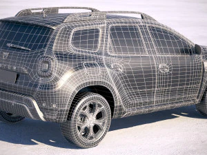 Dacia Duster 2018 3D Model