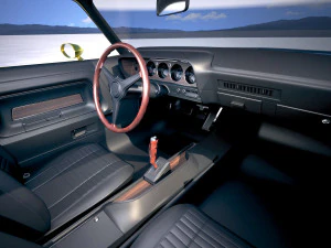 Dodge Challenger 1970 With Interior 3D Model
