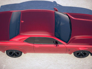 Dodge Challenger SRT Demon 2018 3D Model