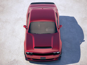 Dodge Challenger SRT Demon 2018 3D Model