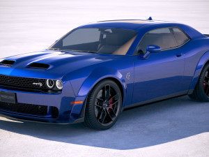 Dodge Challenger SRT Hellcat 2019 3Dモデル