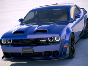 Dodge Challenger SRT Hellcat 2019 3D Model