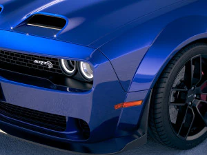 Dodge Challenger SRT Hellcat 2019 3D Model