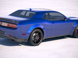 Dodge Challenger SRT Hellcat 2019 3Dモデル