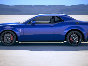 Dodge Challenger SRT Hellcat 2019 3D Model