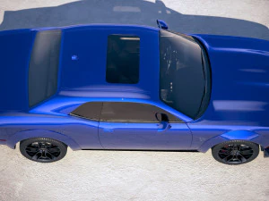 Dodge Challenger SRT Hellcat 2019 3D Model