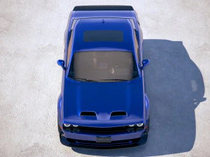 Dodge Challenger SRT Hellcat 2019 3D Model