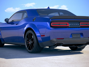 Dodge Challenger SRT Hellcat 2019 3Dモデル