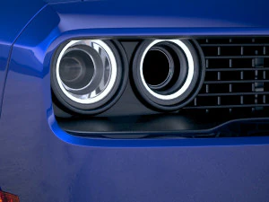 Dodge Challenger SRT Hellcat 2019 3D Model