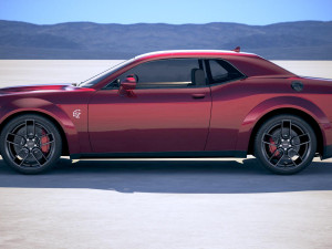 Dodge Challenger SRT Hellcat Widebody 2018 3D-Modell