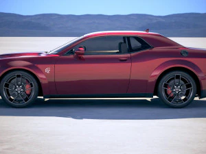 Dodge Challenger SRT Hellcat Widebody 2018 3D Model
