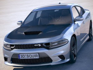 Dodge Charger SRT Hellcat 2019 Modelo 3D