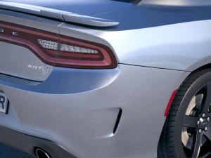 Dodge Charger SRT Hellcat 2019 3D Model